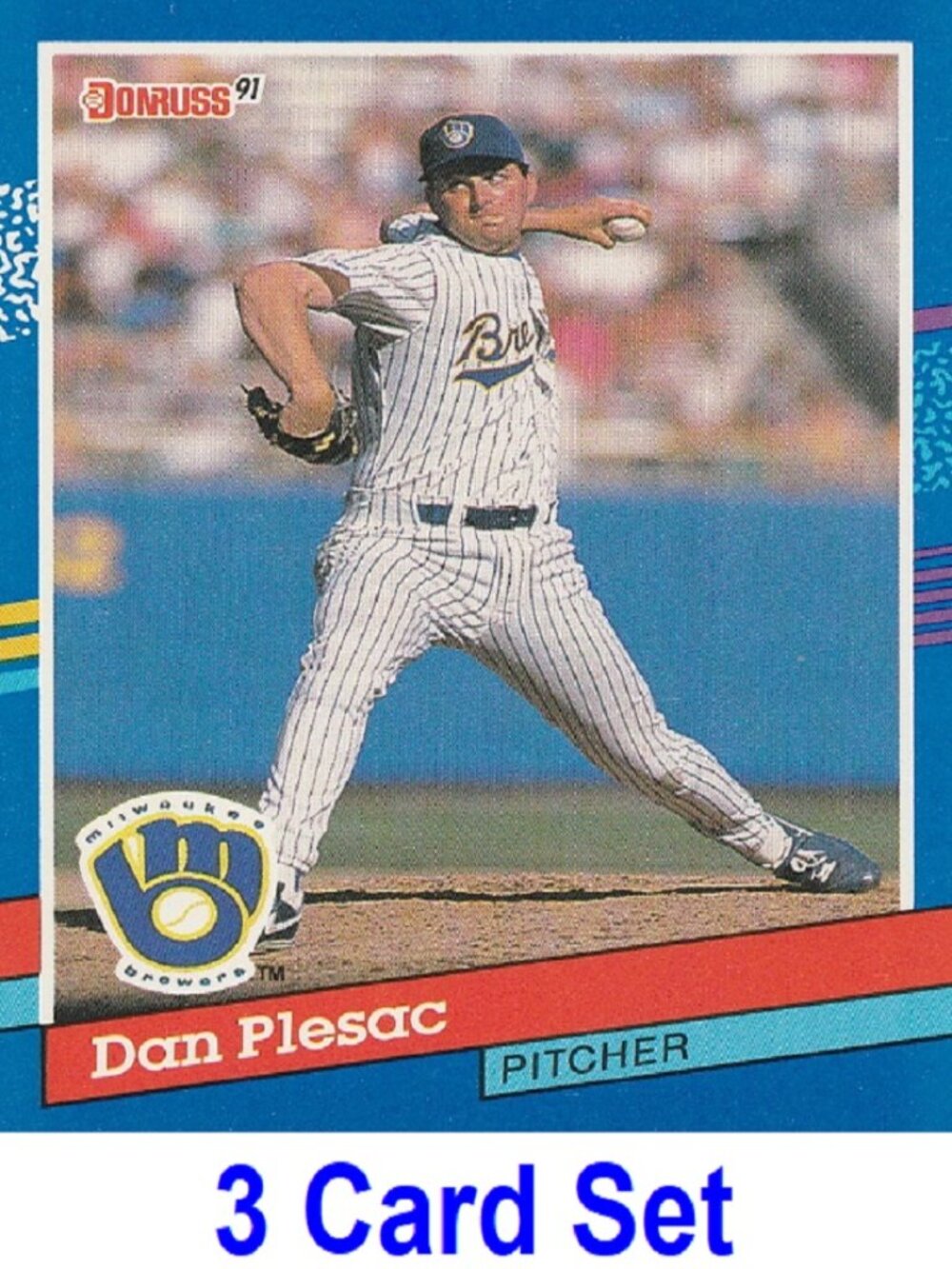 Dan Plesac Baseball Card Collection